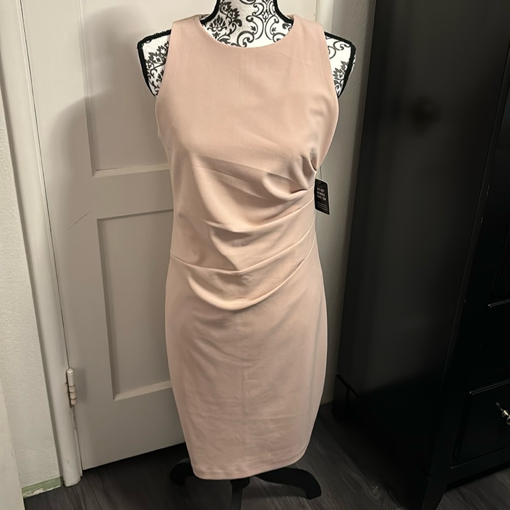 Light pink cocktail/holiday dress, NWT